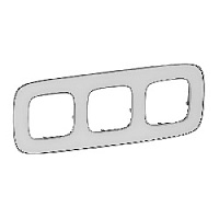 Дизайнерская рамка 3 местная, зеркало, 754423 Legrand, серия Valena Allure