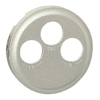 Накладка для розетки TV-FM-SAT, титан, 068585 Legrand, серия Celiane