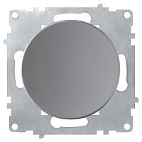 Дизайнерский выключатель, серый, 2172843 OneKeyElectro, одноклавишный
