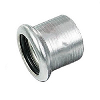 Заглушка для труб D15 Оцинкованная сталь, 3031516 Villaris-loft