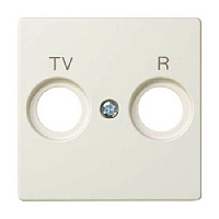 Накладка для розетки R-TV, слоновая кость, 82053-31 Simon, серия 82