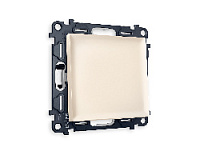 Комплект механизма 1-кл проходного выключателя, бежевый матовый, MA321020 Ambrella Volt, одноклавишный