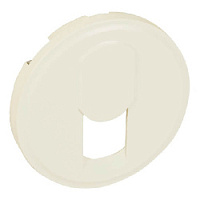 Накладка для розетки RJ-11, слоновая кость, 066230 Legrand, серия Celiane