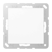 Заглушка с суппортом, белый, A594-0WW Jung, серия A