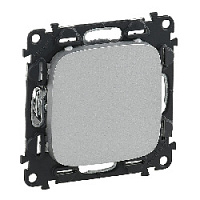 Заглушка с суппортом, алюминий, 755187 Legrand, серия Valena Allure