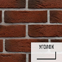 Лофт плитка Brick Art 700 (элемент уголок), бетон BrAr-700BУ LOFTStyle
