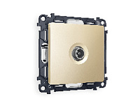 Комплект механизма TV розетки оконечной 50-870 MHz 1dB, шампань, MA613010 Ambrella Volt