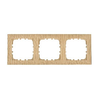 Дизайнерская рамка 3 местная, сосна, 864325-1 LK Studio, серия LK60