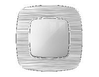 Дизайнерская рамка из металла 1 местная, серебро, OF580101 Ambrella Volt