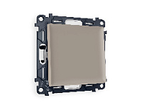 Комплект механизма 1-кл перекрестного выключателя, серо-бежевый матовый, MA361030 Ambrella Volt, одноклавишный