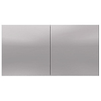 Дизайнерская двойная розетка с заземлением, шторками и с крышкой, алюминий, ATN000328 Schneider Electric, серия Atlas Design