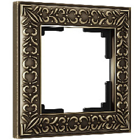 Дизайнерская рамка 1 местная, бронза, алюминий, W0011512 Werkel