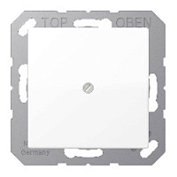 Вывод для кабеля, белый матовый, A590BFAWWM Jung, серия A