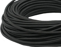 Ретро кабель круглый электрический (50м) 2*2.5, черный, серия Loft, Interior Electric