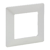 Дизайнерская рамка 1 местная, жемчуг, 754141 Legrand, серия Valena Life