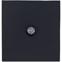 Розетка TV, SJAN13A1A14, черный, Salvador