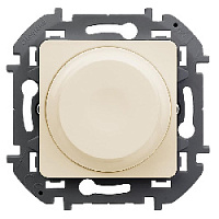 Дизайнерский диммер 300 Вт, универсальный, слоновая кость, 673791 Legrand, диммер, серия Inspiria