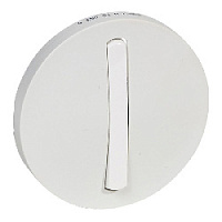 Клавиша для бесшумного выключателя, белый, 065001 Legrand, серия Celiane