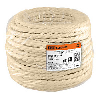 Ретро кабель витой ГОСТ (50 м.) 3*2.5, бежевый, SQ2801-0114 TDM ELECTRIC, серия Эко