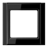 Дизайнерская рамка 1 местная, черный, A581SW Jung, серия A 500