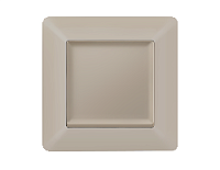 Дизайнерская рамка из термопластика 1 местная, серо-бежевый матовый, AF110361 Ambrella Volt