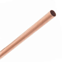 Труба для лофт проводки D15 Cupper Natural (2,5 м.), 3001515 Villaris-loft