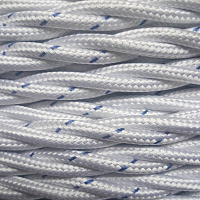 Ретро кабель витой ГОСТ 3*1.5, белый, FRRTX-03X1.50BI Salcavi Industrie