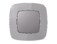 Дизайнерская рамка из оргстекла 1 местная, сталь, OF320501 Ambrella Volt