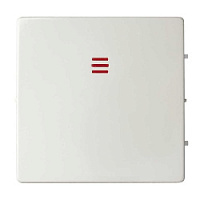 Клавиша выключателя с подсветкой, белый, 82011-30 Simon, серия 82