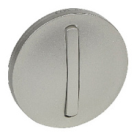 Клавиша для бесшумного выключателя, титан, 065101 Legrand, серия Celiane