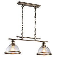Лофт светильник подвесной Oglio, бронза, A9273SP-2AB Arte Lamp
