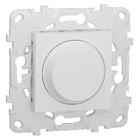 Дизайнерский светорегулятор 200 Вт, белый, NU551418 Schneider Electric, диммер, серия Unica New