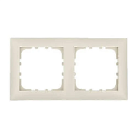 Дизайнерская рамка 2 местная, бежевый, 864201-1 LK Studio, серия LK60