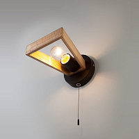 Настенный светильник в стиле лофт Klark 70056/1 черный ЕВРОСВЕТ
