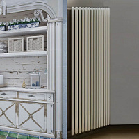 Дизайнерский радиатор Гармония С40 1 1500 KZTO, сталь