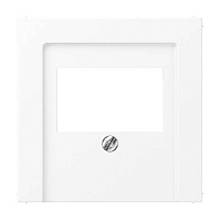 Накладка розетки TAE/Audio, белый матовый, A569BFPLTWWM Jung, серия A