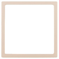 Декоративная рамка 1 местная, слоновая кость, Б0034590 Эра, серия Elegance