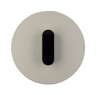 Поворотный выключатель-переключатель , нержавеющая сталь, 387603 + 1001200400 Berker, одноклавишный