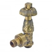 Ретро вентиль термостатический угловой для радиатора 3/4" латунь V168120MA Сarlo Poletti