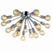 Люстра потолочная Fuoco в стиле лофт, хром, A9265PL-18CC Arte Lamp