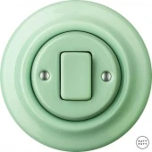 Ретро выключатель ментол глянцевый PNMEGWdm Katy Paty диммер