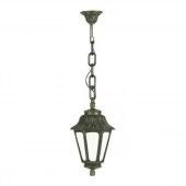 Ретро светильник уличный подвесной Sichem Anna, бронза античная, E22.120.000.BYF1R Fumagalli