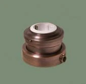 Ретро розетка с заземлением и шторками, серия Роматти, темная медь, механизм: белый (трубка D16) R243-8-16 Romatti