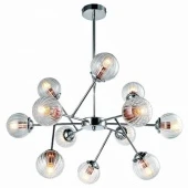 Люстра на штанге Arancia в стиле лофт, хром, A9276LM-12CC Arte Lamp