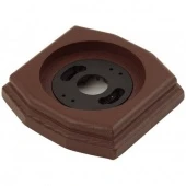 Рамка с пластиковой вставкой 1 местная, коричневый, угол 20º, P130-K ФД КерамикЪ