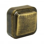 Ретро выключатель Лофт Винтаж бронза, RE-LVV1Brz Р-Электро одноклавишный