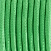 Ретро кабель электрический 2*0.75, зеленый лайм, Cab.M18 Merlotti cavi