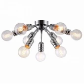 Люстра потолочная Fuoco в стиле лофт, хром, A9265PL-9CC Arte Lamp