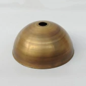 Плафон для лофт светильника, D320, латунь, 545 Edisel (полусфера)