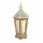 Лофт светильник настольный Kinghorn, дерево натуральное, 49278 Eglo